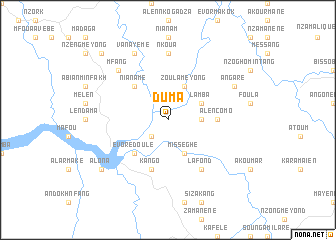 map of Duma