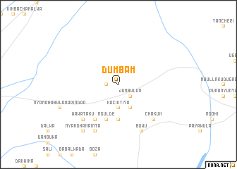 map of Dumbam