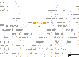 map of Dumbana