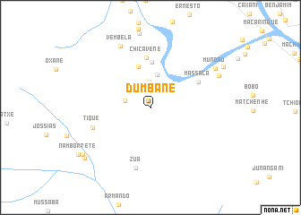 map of Dumbane