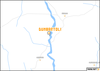 map of Dumbartoli