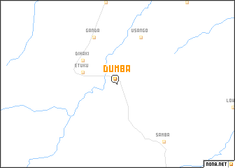 map of Dumba