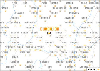 map of Dumbilibu