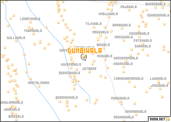 map of Dumbiwāla