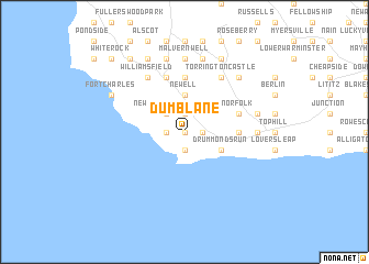 map of Dumblane