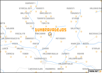 map of Dumbrava de Jos