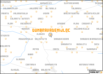 map of Dumbrava de Mijloc