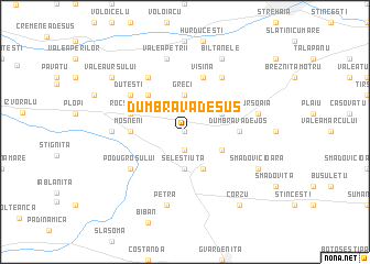 map of Dumbrava de Sus