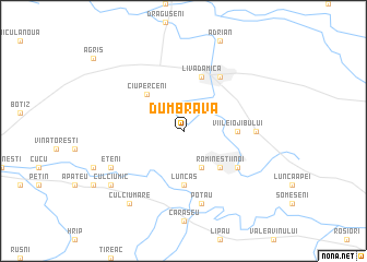 map of Dumbrava