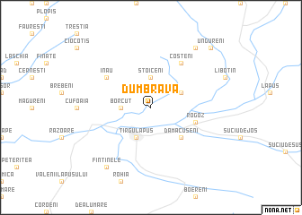 map of Dumbrava