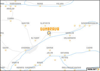 map of Dumbrava