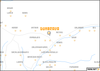 map of Dumbrava