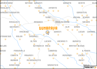 map of Dumbrava