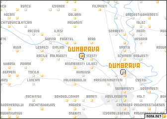 map of Dumbrava