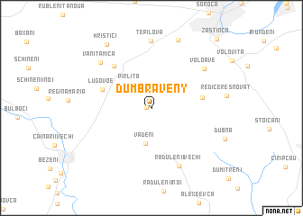map of Dumbraveny