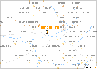 map of Dumbrăviţa