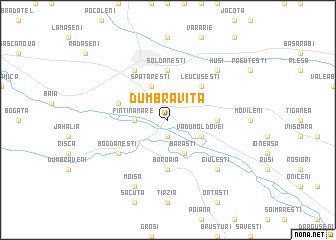 map of Dumbrăviţa