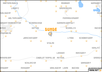 map of Dümde