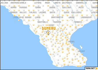 map of Dumeau