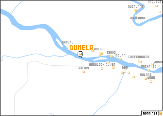 map of Dumela