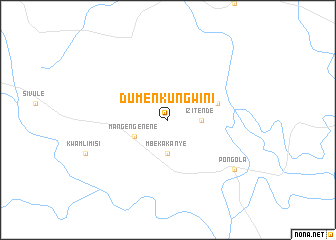 map of Dumenkungwini