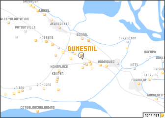 map of Dumesnil