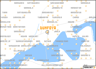 map of Dumfoya