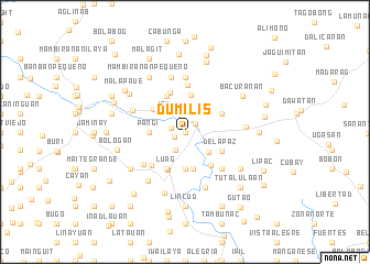 map of Dumilis