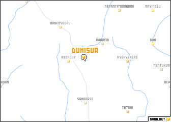 map of Dumisua