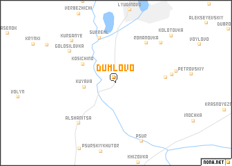 map of Dumlovo