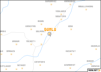 map of Dumlu