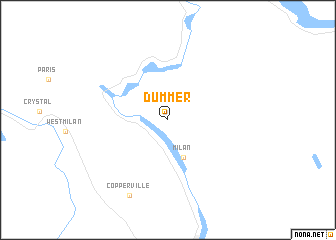 map of Dummer