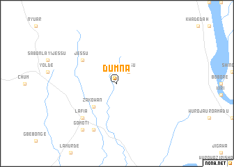 map of Dumna
