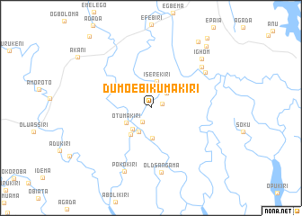 map of Dumoebikumakiri