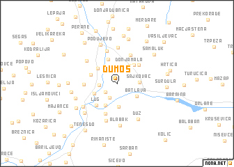 map of Dumoš