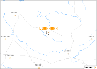map of Dumrahar
