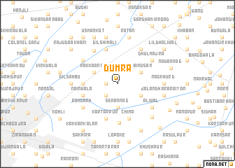 map of Dumra