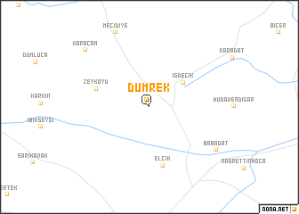 map of Dümrek