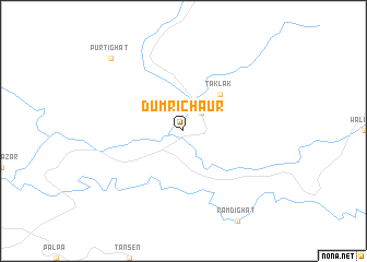 map of Dumrīchaur