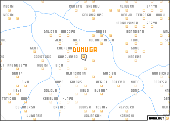 map of Dumuga