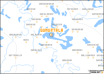 map of Dumurtala