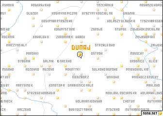 map of Dunaj