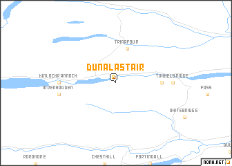 map of Dunalastair