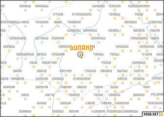 map of Dunamo