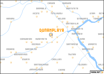 map of Dunamplaya