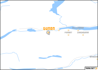map of Dunan