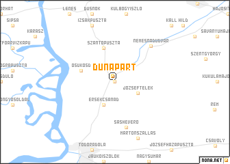 map of Dunapart