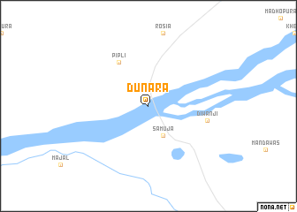 map of Dunāra