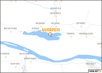 map of Dunăreni