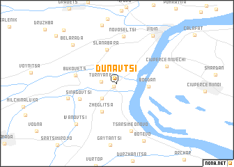 map of Dunavtsi